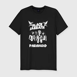 Футболка slim-fit Black Sabbath: Paranoid, цвет: черный
