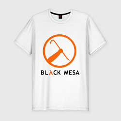 Футболка slim-fit Black mesa: Scrap, цвет: белый