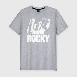 Футболка slim-fit Rocky Balboa, цвет: меланж