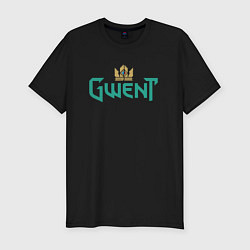 Футболка slim-fit Gwent, цвет: черный