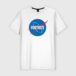 Футболка slim-fit Fortnite Nasa, цвет: белый