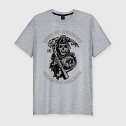 Футболка slim-fit Sons of Anarchy: Redwood Original, цвет: меланж
