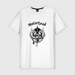 Футболка slim-fit Motrhead: Black Devil, цвет: белый