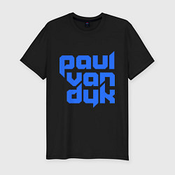 Футболка slim-fit Paul van Dyk: Filled, цвет: черный