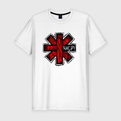 Футболка slim-fit Red Hot Chili Peppers, цвет: белый