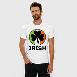 Футболка slim-fit Irish - цвет флага, цвет: белый — фото 2