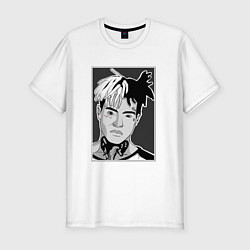 Футболка slim-fit XXXtentacion portrait, цвет: белый