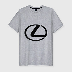 Футболка slim-fit Logo lexus, цвет: меланж