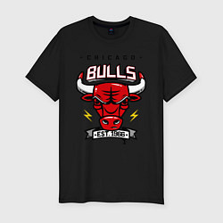 Мужская slim-футболка Chicago Bulls est. 1966