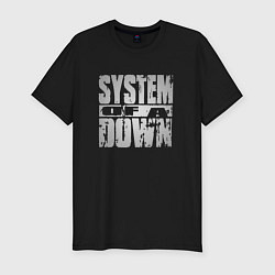 Футболка slim-fit System of a Down, цвет: черный