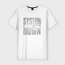 Мужская slim-футболка System of a Down