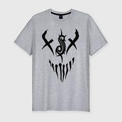 Футболка slim-fit Slipknot Demon, цвет: меланж