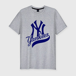 Мужская slim-футболка NY - Yankees