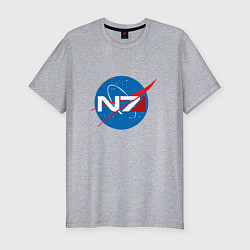 Мужская slim-футболка NASA N7