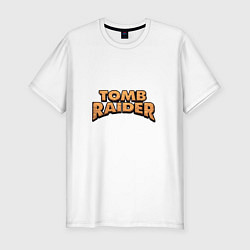 Футболка slim-fit Tomb Raider, цвет: белый