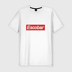 Футболка slim-fit Escobar Supreme, цвет: белый