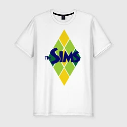 Футболка slim-fit The Sims, цвет: белый