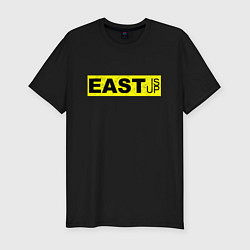 Футболка slim-fit East is Up TOP, цвет: черный