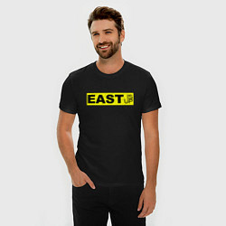 Футболка slim-fit East is Up TOP, цвет: черный — фото 2