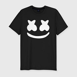 Футболка slim-fit Marshmello, цвет: черный