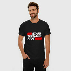 Футболка slim-fit Atari Teenage Riot, цвет: черный — фото 2