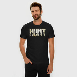 Футболка slim-fit Hunt: Showdown Logo, цвет: черный — фото 2