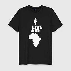 Футболка slim-fit Queen - Live Aid, цвет: черный