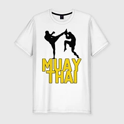 Футболка slim-fit Muay Thai, цвет: белый