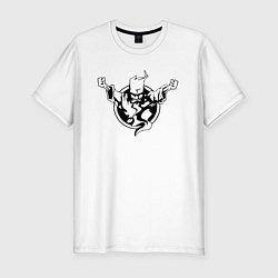 Футболка slim-fit Thunderdome logo, цвет: белый