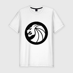 Футболка slim-fit Seven Lions, цвет: белый