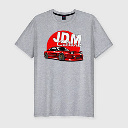 Футболка slim-fit JDM Culture, цвет: меланж