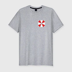 Футболка slim-fit UMBRELLA CORP, цвет: меланж