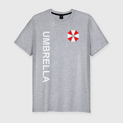 Футболка slim-fit UMBRELLA CORP, цвет: меланж