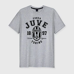 Футболка slim-fit Forza Juve 1897: Torino, цвет: меланж