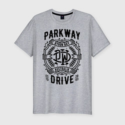 Футболка slim-fit Parkway Drive: Australia, цвет: меланж