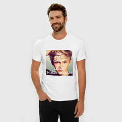 Футболка slim-fit Keep Calm & Love Niall Horan, цвет: белый — фото 2