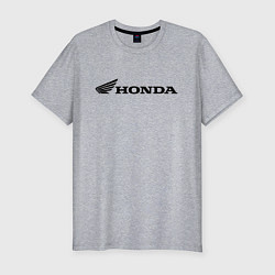 Футболка slim-fit HONDA, цвет: меланж