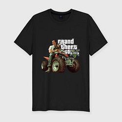 Футболка slim-fit GTA 5: Trevor, цвет: черный