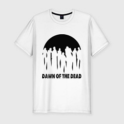 Футболка slim-fit Dawn of the dead, цвет: белый