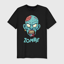 Футболка slim-fit Zombie, цвет: черный