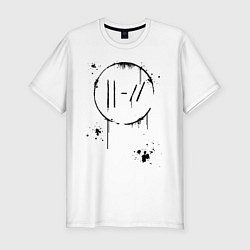 Футболка slim-fit TWENTY ONE PILOTS TOP, цвет: белый