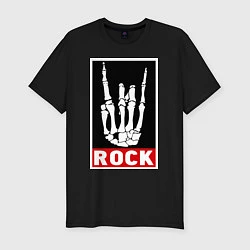 Футболка slim-fit Rock Undead, цвет: черный