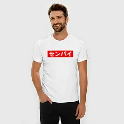 Футболка slim-fit SENPAI, цвет: белый — фото 2