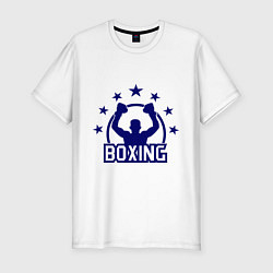 Футболка slim-fit Boxing Star, цвет: белый