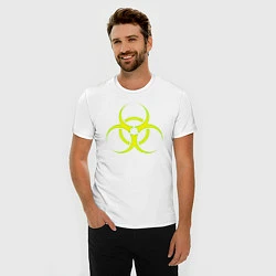 Футболка slim-fit BIOHAZARD, цвет: белый — фото 2