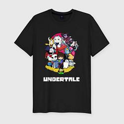 Футболка slim-fit UNDERTALE, цвет: черный