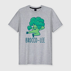 Футболка slim-fit Brocco Lee, цвет: меланж