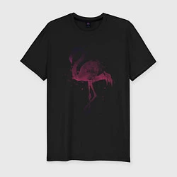 Футболка slim-fit Flamingo, цвет: черный