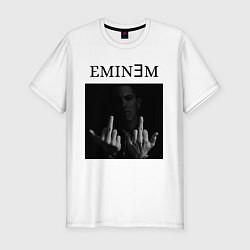 Футболка slim-fit EMIN?M, цвет: белый