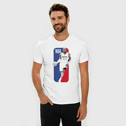 Футболка slim-fit NBA Kobe Bryant, цвет: белый — фото 2